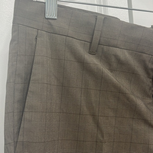 NWT all saints men’s brown checkered pants 33 - Picture 6 of 11